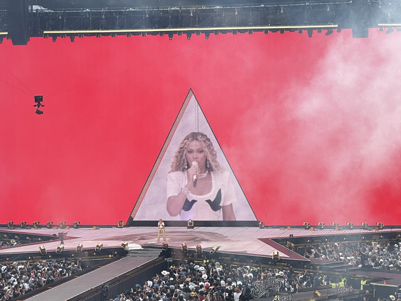 Beyonce, I saw Beyonce!