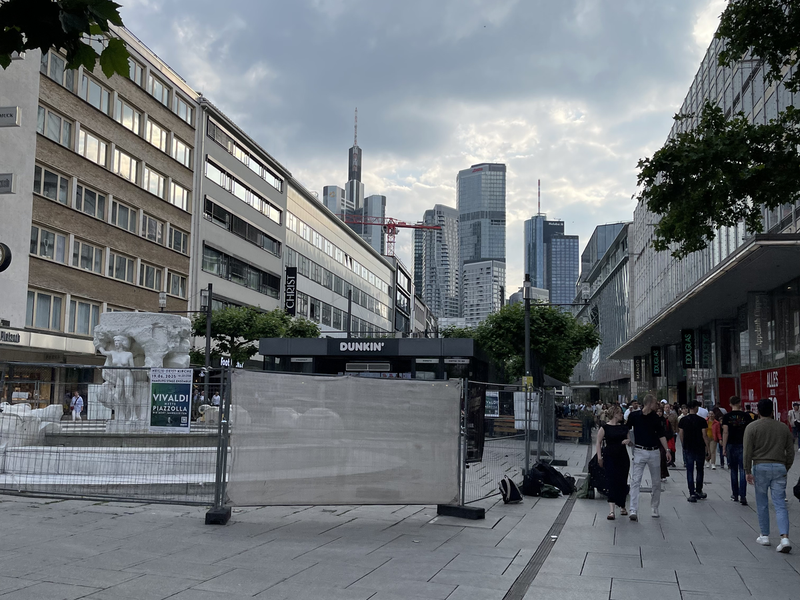 Frankfurt Metro Area where mall is located