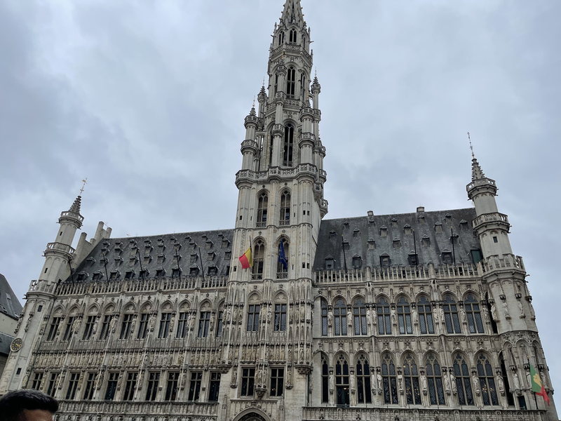 Brussels City Hall in the Grand Place
