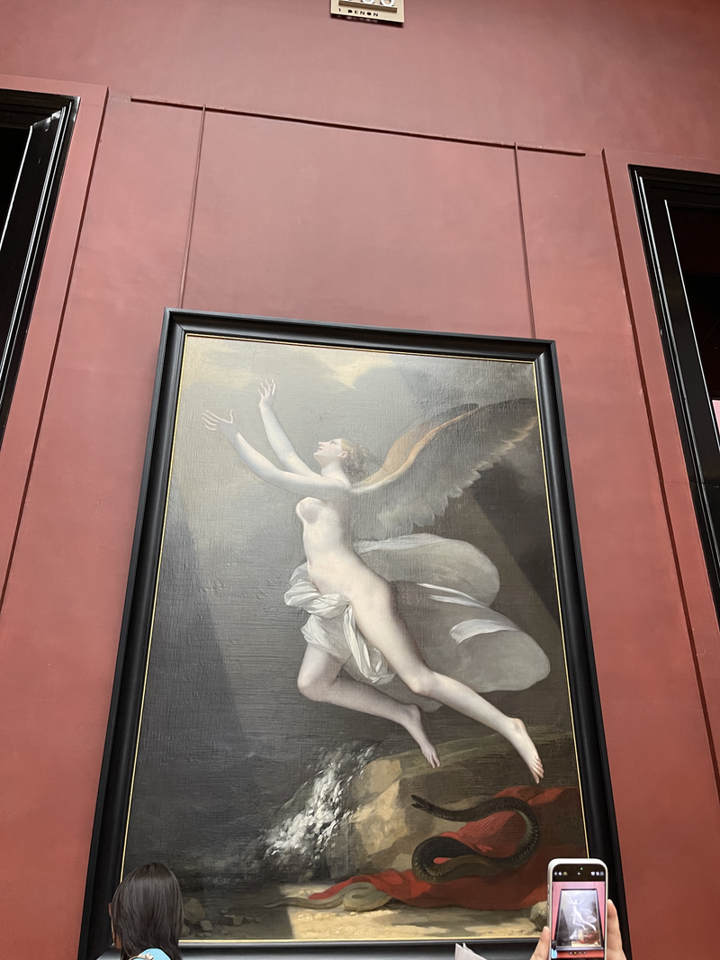 The Soul Breaking the Links Holding it to the Earth by Pierre-Paul Prud’hon