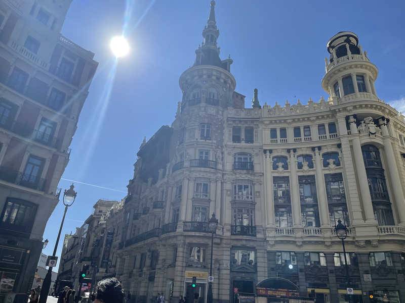 Moving through Madrid