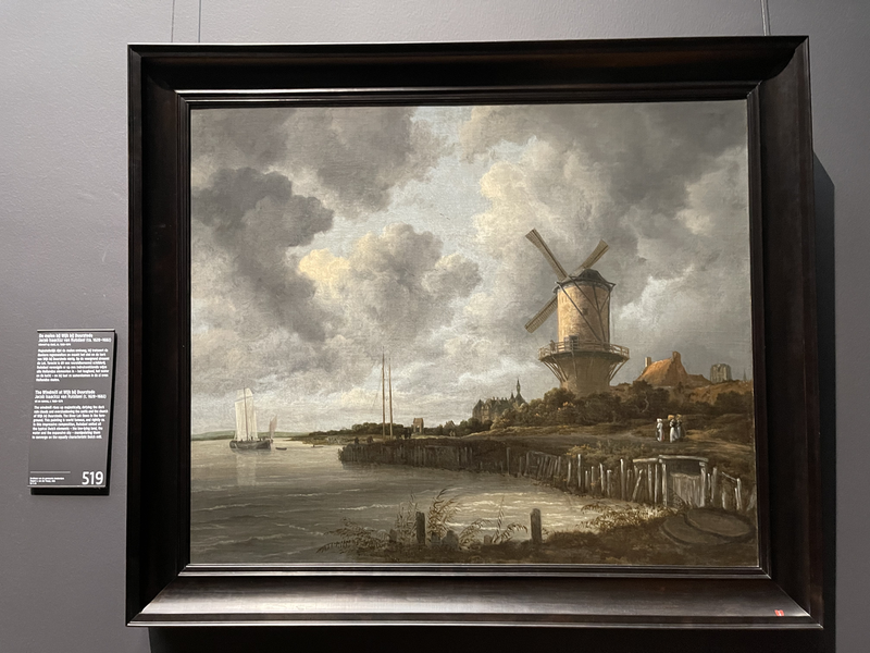 The Windmill at Wijk bij Duurstede by Jacob Isaacksz van Rulsdael