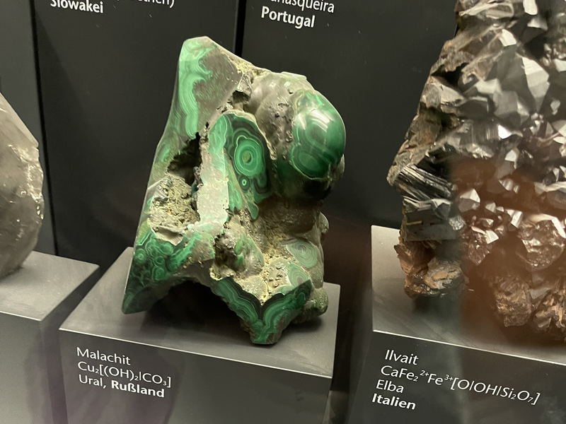 Malachite rock