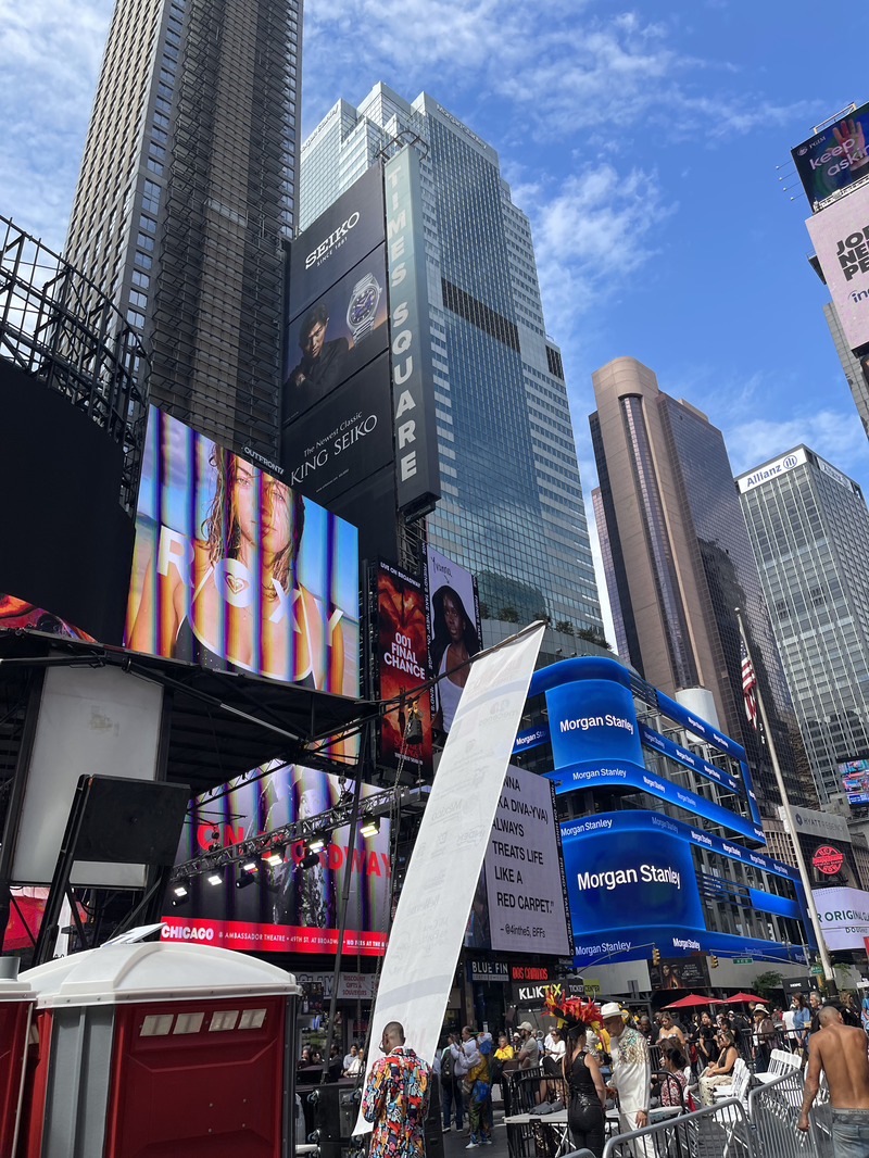 Times Square in the day