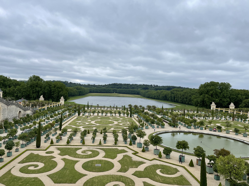 The garden of the Palace