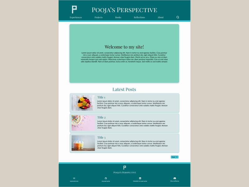 So I made a website